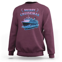 Christmas Cruise Sweatshirt Merry Cruisemas Xmas Family Trip Reunion - Wonder Print Shop