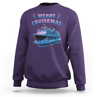 Christmas Cruise Sweatshirt Merry Cruisemas Xmas Family Trip Reunion - Wonder Print Shop