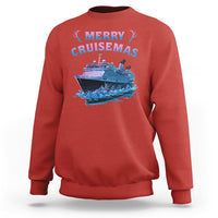 Christmas Cruise Sweatshirt Merry Cruisemas Xmas Family Trip Reunion - Wonder Print Shop
