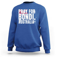 Pray for Bondi Australia Sweatshirt Memorial Unity and Support Tribute - Wonder Print Shop