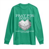 Pray for Bondi Australia Long Sleeve Shirt Hanukkah Memorial December 14 Tribute Support - Wonder Print Shop