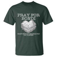 Pray for Bondi Australia T Shirt Hanukkah Memorial December 14 Tribute Support - Wonder Print Shop