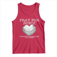 Pray for Bondi Australia Tank Top Hanukkah Memorial December 14 Tribute Support - Wonder Print Shop