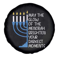 Jewish Faith and Pray Spare Tire Cover May The Glow Of The Menorah Brighten Your Darkest Moments - Wonder Print Shop