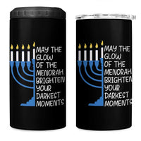 Jewish Faith and Pray 4 in 1 Can Cooler Tumbler May The Glow Of The Menorah Brighten Your Darkest Moments - Wonder Print Shop