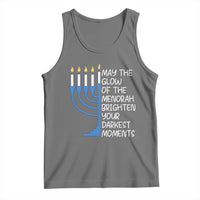 Jewish Faith and Pray Tank Top May The Glow Of The Menorah Brighten Your Darkest Moments - Wonder Print Shop