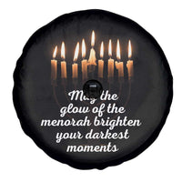 Jewish Faith and Pray Lights Spare Tire Cover May The Glow Of The Menorah Brighten Your Darkest Moments - Wonder Print Shop