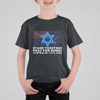 Jewish Strong Stand Together T Shirt For Kid Pray for Bondi Australia Hanukkah Dec 14 2025 Remembrance - Wonder Print Shop