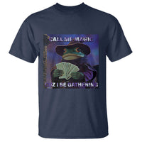 Funny Wizard Frog Fantasy Meme T Shirt Call Me Magic Cuz I Be Gathering MTG Gamer - Wonder Print Shop
