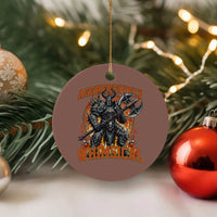 Chaotic Knight Metalcore Edgy Meme Aggressively Whimsical Ceramic Ornament Armor Metalheads Fairycore Tendencies - Wonder Print Shop