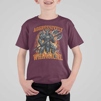 Chaotic Knight Metalcore Edgy Meme Aggressively Whimsical T Shirt For Kid Armor Metalheads Fairycore Tendencies - Wonder Print Shop