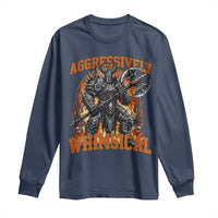 Chaotic Knight Metalcore Edgy Meme Aggressively Whimsical Long Sleeve Shirt Armor Metalheads Fairycore Tendencies - Wonder Print Shop