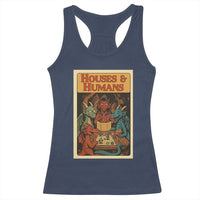 Houses and Humans Fantasy Tabletop Game Racerback Tank Top Retro RPG Dragons Board Game Roleplay Fans - Wonder Print Shop