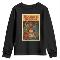 Houses and Humans Fantasy Tabletop Game Youth Sweatshirt Retro RPG Dragons Board Game Roleplay Fans - Wonder Print Shop