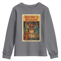 Houses and Humans Fantasy Tabletop Game Youth Sweatshirt Retro RPG Dragons Board Game Roleplay Fans - Wonder Print Shop