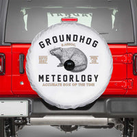 Groundhog Meteorology Spare Tire Cover Estd 1887 Accurate 50 Percent Of The Time Woodchuck