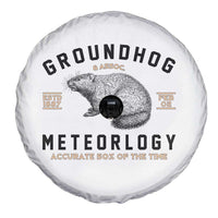 Groundhog Meteorology Spare Tire Cover Estd 1887 Accurate 50 Percent Of The Time Woodchuck
