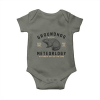 Groundhog Meteorology Baby Onesie Estd 1887 Accurate 50 Percent Of The Time Woodchuck