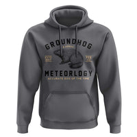 Groundhog Meteorology Hoodie Estd 1887 Accurate 50 Percent Of The Time Woodchuck