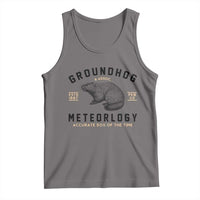 Groundhog Meteorology Tank Top Estd 1887 Accurate 50 Percent Of The Time Woodchuck