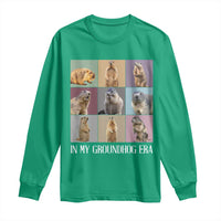 In My Groundhog Era Long Sleeve Shirt Funny Woodchuck