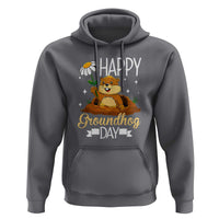 Happy Groundhog Day Hoodie Punxsutawney Phil Groundhog Lover