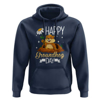 Happy Groundhog Day Hoodie Punxsutawney Phil Groundhog Lover