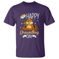 Happy Groundhog Day T Shirt Punxsutawney Phil Groundhog Lover