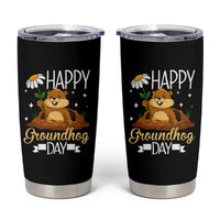 Happy Groundhog Day Tumbler Cup Punxsutawney Phil Groundhog Lover