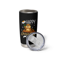 Happy Groundhog Day Tumbler Cup Punxsutawney Phil Groundhog Lover