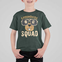 Groundhog Squad T Shirt For Kid Cute Woodchuck Happy Groundhog Day
