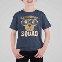 Groundhog Squad T Shirt For Kid Cute Woodchuck Happy Groundhog Day