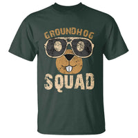 Groundhog Squad T Shirt Cute Woodchuck Happy Groundhog Day