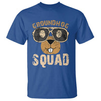 Groundhog Squad T Shirt Cute Woodchuck Happy Groundhog Day