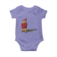 Groundhog Shadow Baby Onesie Funny Woodchuck Ground Hog Meteorlogy