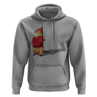 Groundhog Shadow Hoodie Funny Woodchuck Ground Hog Meteorlogy