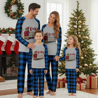 Groundhog Shadow Plaid Pajama Set Eeek The Shadow Makes My Butt Look Huge - Wonder Print Shop