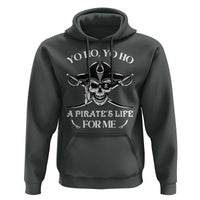 Funny Pirate Hoodie Pirate Life For Me Pirate Skull Buccaneer Freebooter