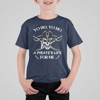 Funny Pirate T Shirt For Kid Pirate Life For Me Pirate Skull Buccaneer Freebooter