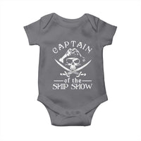 Funny Pirate Baby Onesie Captain Ship Show Boater Boating Captain