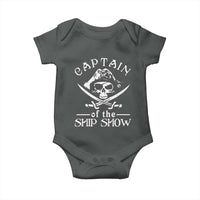 Funny Pirate Baby Onesie Captain Ship Show Boater Boating Captain