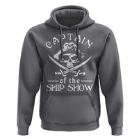 Funny Pirate Hoodie Captain Ship Show Boater Boating Captain