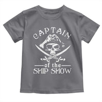 Funny Pirate Toddler T Shirt Captain Ship Show Boater Boating Captain