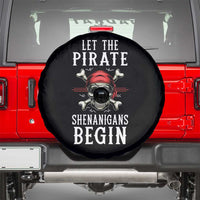 Let The Pirate Shenanigans Begin Spare Tire Cover Pirate Skull