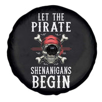 Let The Pirate Shenanigans Begin Spare Tire Cover Pirate Skull