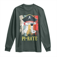 Funny Pi-rate Long Sleeve Shirt Pi Day Math Geek Pirate Lover
