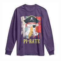 Funny Pi-rate Long Sleeve Shirt Pi Day Math Geek Pirate Lover