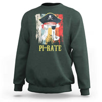 Funny Pi-rate Sweatshirt Pi Day Math Geek Pirate Lover