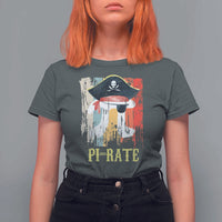 Funny Pi-rate T Shirt For Women Pi Day Math Geek Pirate Lover