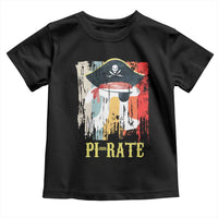 Funny Pi-rate Toddler T Shirt Pi Day Math Geek Pirate Lover